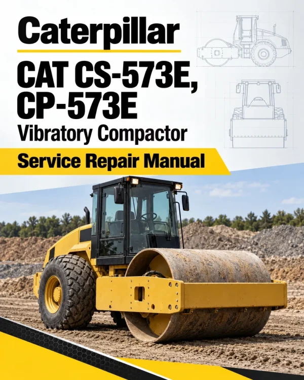 Caterpillar CAT CS-573E, CP-573E Vibratory Compactor Service Repair Manual (CNN00001 and up) Caterpillar CAT CS-573E, CP-573E Vibratory Compactor Service Repair Manual (CNN00001 and up)