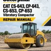 Caterpillar CAT CS-643, CP-643, CS-653, CP-653 Vibratory Compactor Repair Manual (7JD00001 and up) Caterpillar CAT CS-643, CP-643, CS-653, CP-653 Vibratory Compactor Repair Manual (7JD00001 and up)