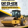 Caterpillar CAT CS-423E Vibratory Compactor Service Repair Manual (DCL00001 and up) Caterpillar CAT CS-423E Vibratory Compactor Service Repair Manual (DCL00001 and up)
