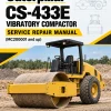 Caterpillar CAT CS-433E Vibratory Compactor Service Repair Manual (MC200001 and up)