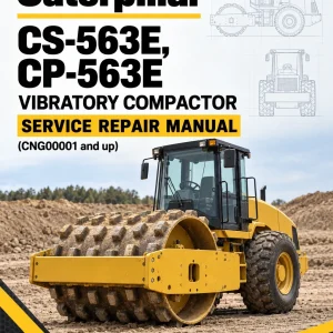 Caterpillar CAT CS-563E, CP-563E Vibratory Compactor Service Repair Manual (CNG00001 and up) Caterpillar CAT CS-563E, CP-563E Vibratory Compactor Service Repair Manual (CNG00001 and up)