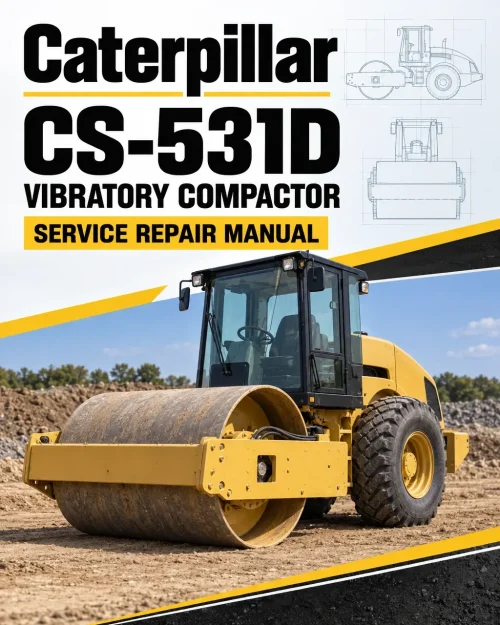 Caterpillar CAT CS-531D Vibratory Compactor Service Repair Manual (3AZ00001 and up) Caterpillar CAT CS-531D Vibratory Compactor Service Repair Manual (3AZ00001 and up)
