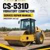 Caterpillar CAT CS-531D Vibratory Compactor Service Repair Manual (4MZ00001 and up)