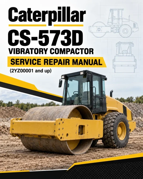 Caterpillar CAT CS-573D Vibratory Compactor Service Repair Manual (2YZ00001 and up) Caterpillar CAT CS-573D Vibratory Compactor Service Repair Manual (2YZ00001 and up)