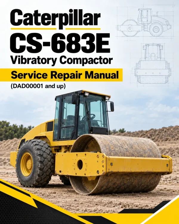 Caterpillar CAT CS-683E Vibratory Compactor Service Repair Manual (DAD00001 and up) Caterpillar CAT CS-683E Vibratory Compactor Service Repair Manual (DAD00001 and up)