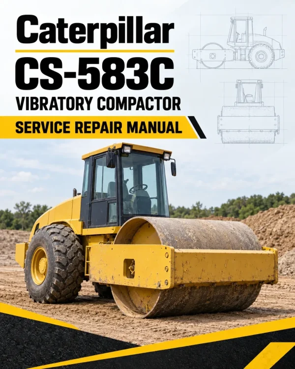 Caterpillar CAT CS-583C Vibratory Compactor Service Repair Manual (7NN00001 and up) Caterpillar CAT CS-583C Vibratory Compactor Service Repair Manual (7NN00001 and up)
