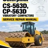 Caterpillar CAT CS-563D, CP-563D Vibratory Compactors Service Repair Manual (9MW00001 and up)