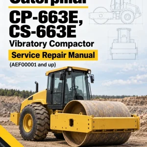 Caterpillar CAT CP-663E, CS-663E Vibratory Compactor Service Repair Manual (AEF00001 and up) Caterpillar CAT CP-663E, CS-663E Vibratory Compactor Service Repair Manual (AEF00001 and up)