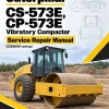 Caterpillar CAT CS-573E, CP-573E Vibratory Compactor Service Repair Manual (CEB00001 and up)