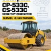 Caterpillar CAT CP-533C, CS-533C Vibratory Compactor Service Repair Manual (2WN00001 and up)
