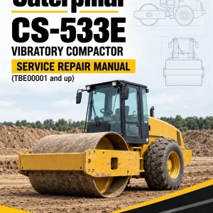 Caterpillar CAT CS-533E Vibratory Compactor Service Repair Manual (TBE00001 and up) Caterpillar CAT CS-533E Vibratory Compactor Service Repair Manual (TBE00001 and up)