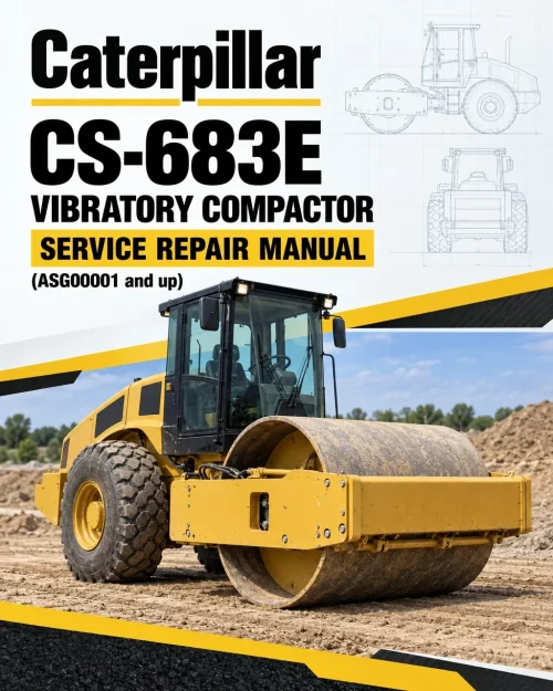 Caterpillar CAT CS-683E Vibratory Compactor Service Repair Manual (ASG00001 and up) Caterpillar CAT CS-683E Vibratory Compactor Service Repair Manual (ASG00001 and up)