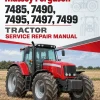 Massey Ferguson 7485, 7490, 7495, 7497, 7499 Tractor Service Manual Massey Ferguson 7485, 7490, 7495, 7497, 7499 Tractor Service Manual