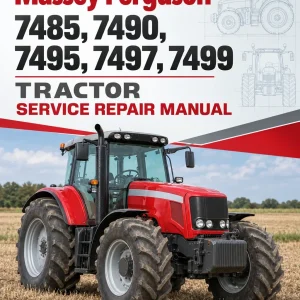 Massey Ferguson 7485, 7490, 7495, 7497, 7499 Tractor Service Manual