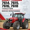 Massey Ferguson 7614, 7615, 7616, 7618 Tractor Service Manual Massey Ferguson 7614, 7615, 7616, 7618 Tractor Service Manual