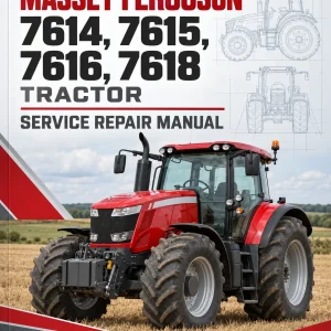 Massey Ferguson 7614, 7615, 7616, 7618 Tractor Service Manual