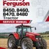 Massey Ferguson 8450, 8460, 8470, 8480 Tractor Service Manual Massey Ferguson 8450, 8460, 8470, 8480 Tractor Service Manual