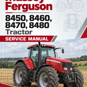 Massey Ferguson 8450, 8460, 8470, 8480 Tractor Service Manual