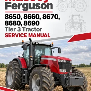 Massey Ferguson 8650, 8660, 8670, 8680, 8690 Tier 3 Tractor Service Manual