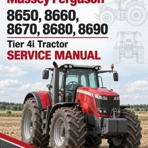 Massey Ferguson 8650, 8660, 8670, 8680, 8690 Tier 4i Tractor Service Manual
