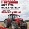 Massey Ferguson 8727, 8730, 8732, 8735, 8737 Tractor Service Manual