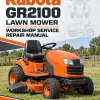 Kubota GR2100 Lawn Mower Workshop Service Repair Manual Kubota GR2100 Lawn Mower Workshop Service Repair Manual