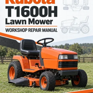 Kubota T1600H Lawn Mower Workshop Repair Manual Kubota T1600H Lawn Mower Workshop Repair Manual
