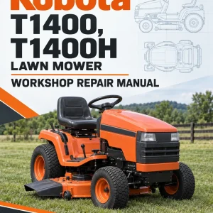Kubota T1400, T1400H Lawn Mower Workshop Repair Manual Kubota T1400, T1400H Lawn Mower Workshop Repair Manual
