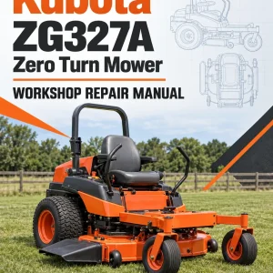 Kubota ZG327A Zero Turn Mower Workshop Repair Manual Kubota ZG327A Zero Turn Mower Workshop Repair Manual