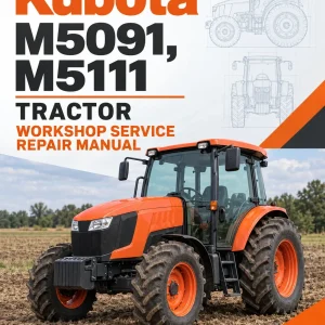 Kubota M5091, M5111 Tractor Workshop Service Repair Manual