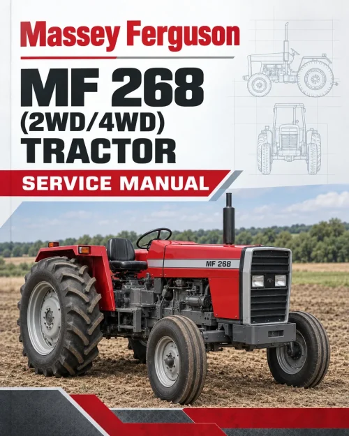 Massey Ferguson MF 268 (2WD/4WD) Tractor Service Manual Massey Ferguson MF 268 (2WD/4WD) Tractor Service Manual