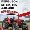 Massey Ferguson MF 415, 425, 435, 440 Tractor Service Manual Massey Ferguson MF 415, 425, 435, 440 Tractor Service Manual