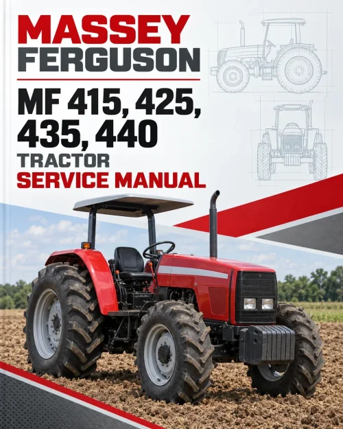 Massey Ferguson MF 415, 425, 435, 440 Tractor Service Manual Massey Ferguson MF 415, 425, 435, 440 Tractor Service Manual