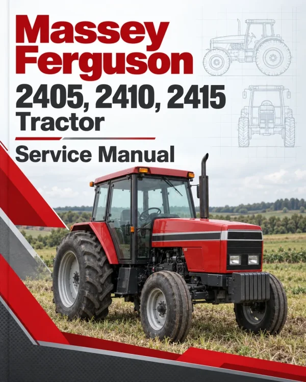 Massey Ferguson 2405, 2410, 2415 Tractor Service Manual Massey Ferguson 2405, 2410, 2415 Tractor Service Manual