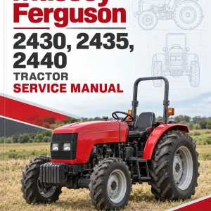 Massey Ferguson 2430, 2435, 2440 Tractor Service Manual Massey Ferguson 2430, 2435, 2440 Tractor Service Manual