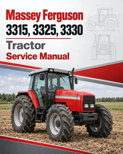 Massey Ferguson 3315, 3325, 3330 Tractor Service Manual Massey Ferguson 3315, 3325, 3330 Tractor Service Manual