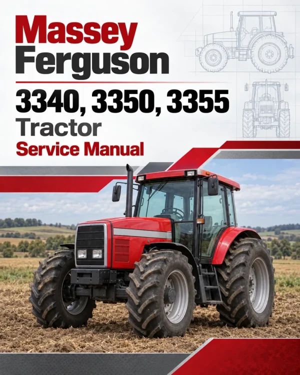 Massey Ferguson 3340, 3350, 3355 Tractor Service Manual