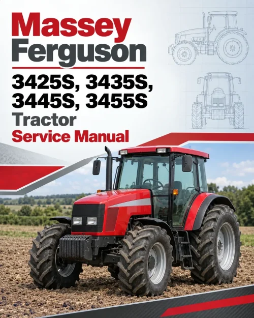Massey Ferguson 3425S, 3435S, 3445S, 3455S Tractor Service Manual