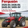 Massey Ferguson 3425-SV, 3435-SV, 3445-SV, 3455-SV Tractor Service Manual