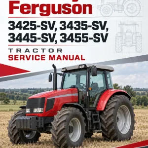 Massey Ferguson 3425-SV, 3435-SV, 3445-SV, 3455-SV Tractor Service Manual Massey Ferguson 3425-SV, 3435-SV, 3445-SV, 3455-SV Tractor Service Manual