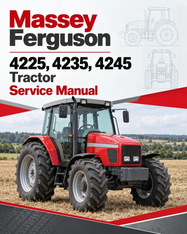 Massey Ferguson 4225, 4235, 4245 Tractor Service Manual
