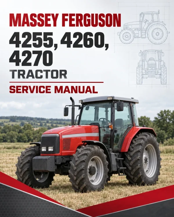 Massey Ferguson 4255, 4260, 4270 Tractor Service Manual Massey Ferguson 4255, 4260, 4270 Tractor Service Manual