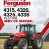Massey Ferguson 4315, 4320, 4325, 4335 Tractor Service Manual