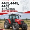 Massey Ferguson 4435, 4445, 4455 Tractor Service Manual
