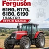 Massey Ferguson 6160, 6170, 6180, 6190 Tractor Repair Manual Massey Ferguson 6160, 6170, 6180, 6190 Tractor Repair Manual