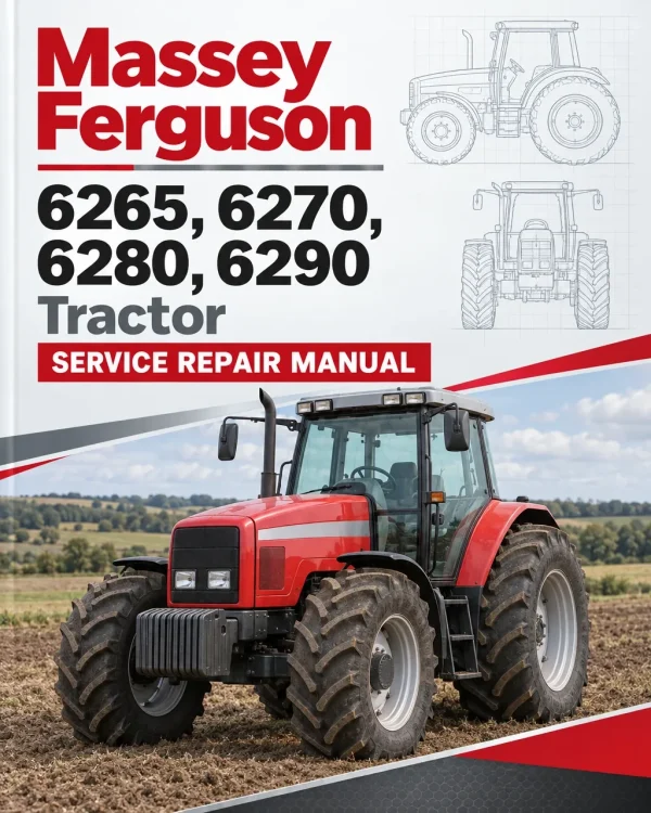 Massey Ferguson 6265, 6270, 6280, 6290 Tractor Service Manual Massey Ferguson 6265, 6270, 6280, 6290 Tractor Service Manual