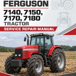 Massey Ferguson 7140, 7150, 7170, 7180 Tractor Service Manual Massey Ferguson 7140, 7150, 7170, 7180 Tractor Service Manual