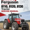 Massey Ferguson 8110, 8120, 8130 Tractor Service Manual Massey Ferguson 8110, 8120, 8130 Tractor Service Manual