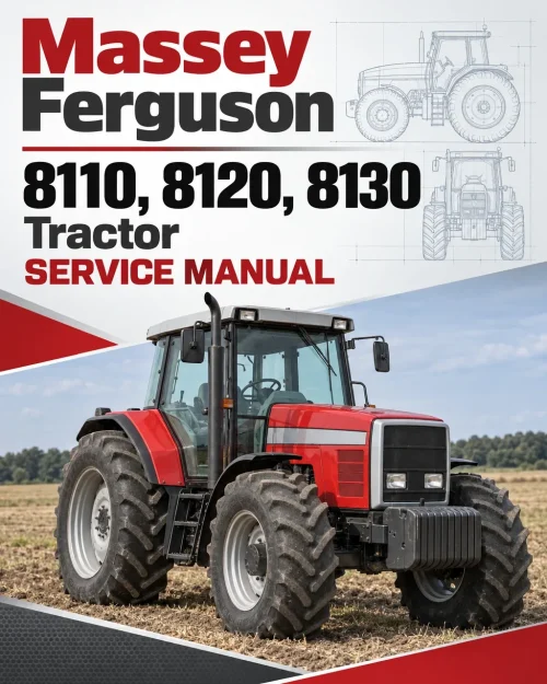 Massey Ferguson 8110, 8120, 8130 Tractor Service Manual Massey Ferguson 8110, 8120, 8130 Tractor Service Manual