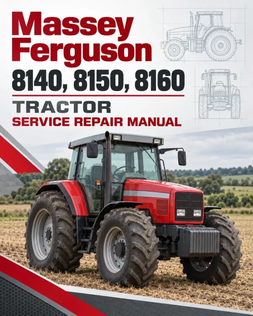 Massey Ferguson 8140, 8150, 8160 Tractor Service Manual Massey Ferguson 8140, 8150, 8160 Tractor Service Manual